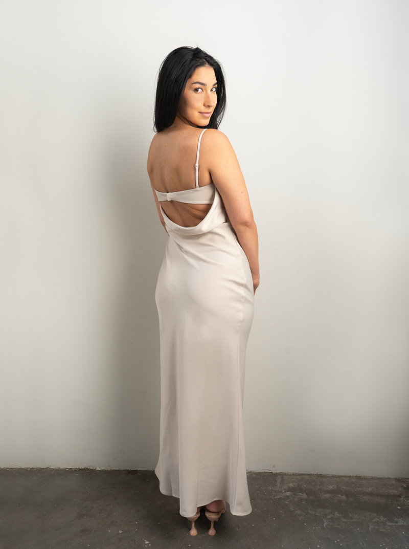 Jupiter Maxi Dress- Beige