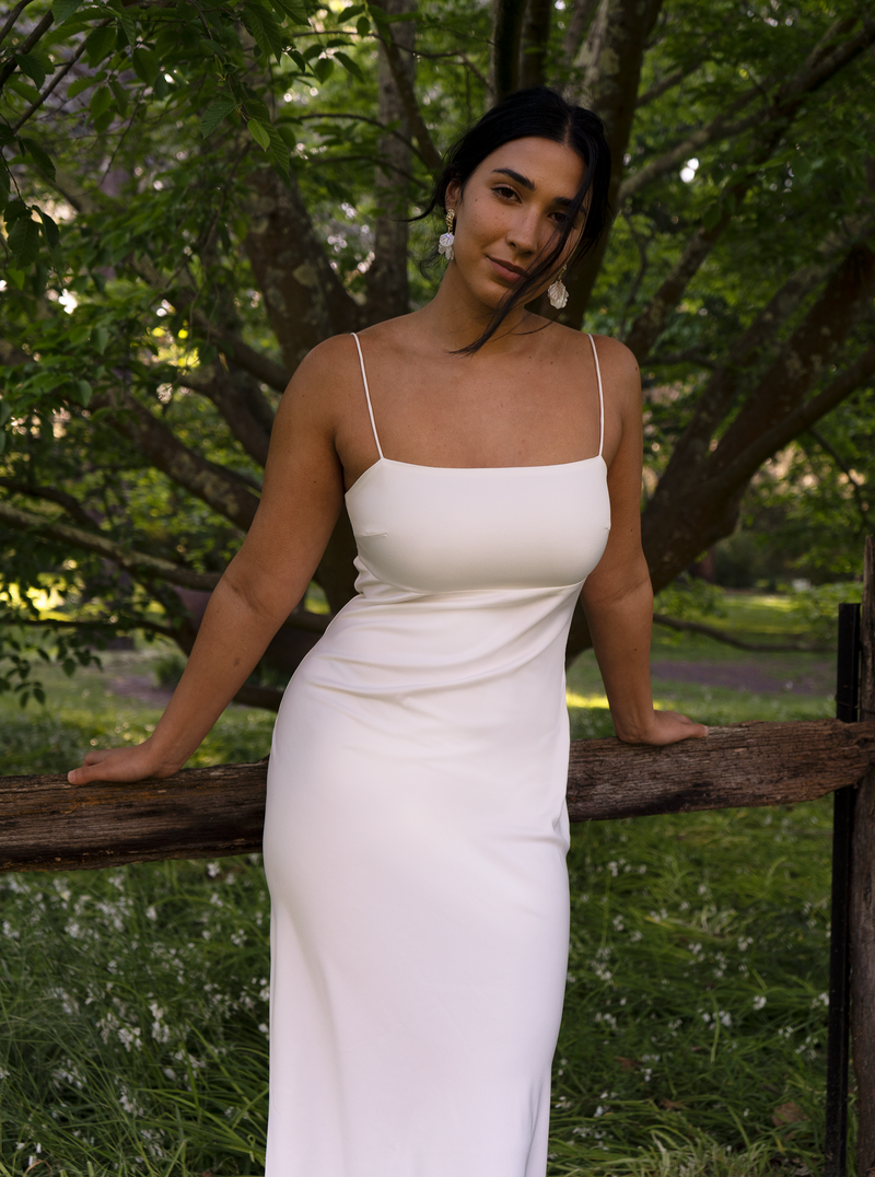 Aurora Maxi Dress- White