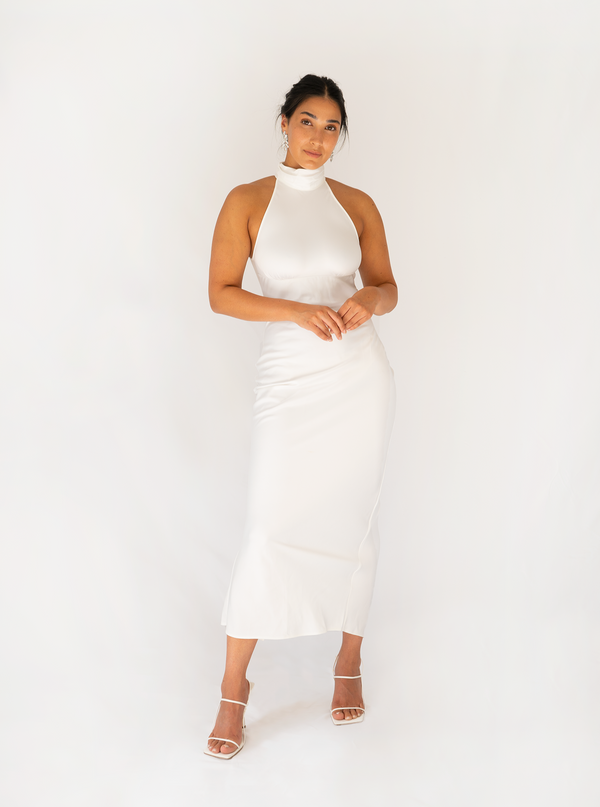 Banks Maxi Dress- White
