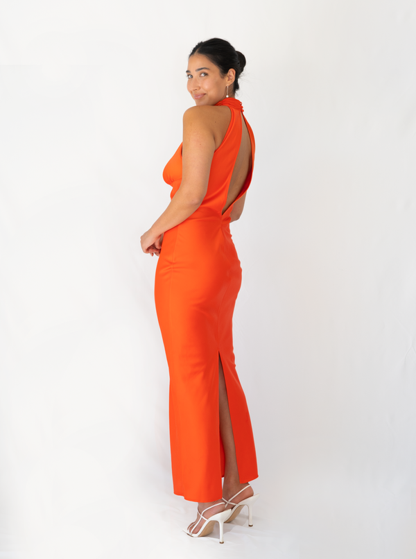 Banks Maxi Dress- Flame